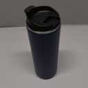 SUNWILL Travel Coffee Mug with Lid, Leak Proof Tumbler Stainless Steel, 16 oz Insulated Cup for Water, Tea, Ice, Powder Coated Navy