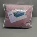 CONRUSER Stretch Sofa Slipcover, Soft Velvet Sofa Covers for 3 Cushion Couch Thick Furniture Protector for Pets & Kids (Pink, L)