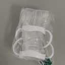 Sippy Cup Conversion Kit for Philips Avent Natural Baby Bottles, Toddler Transition Kit with 4 Soft Sippy Nipple,2 Pack Bottle Handles and 4 Pack Weighted Straw, 4Pack Cleaning Brush (Model 1)