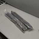 Nerf Bar Replacement Pads for 3" Round Nerf Step Bars, 21" X 3" Durable Non-Slip Running Boards Pads 5 Holes with 24 Pins, Black (4 Pack)