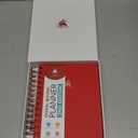 Clever Fox Planner 2nd Edition Spiral  Colorful Weekly & Monthly Goal Planner, Time Management & Productivity Organizer, Undated (Red) (A5 (5.8'' x 8.3'') Spiral)