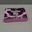 AISI HAIR Brown Mix Copper Synthetic Wavy Curly Bob Wig with Bangs Short Wavy Hair for Women Synthetic Heat Resistant Bob Wigs