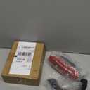 QYMOTO KT196 Go Kart Exhaust Pipe with Muffler Kit Performance Exhaust Silencer System with Heat Shield Protection For Coleman 196cc 6.5HP Predator 212cc 224cc GX160 GX200 Engine