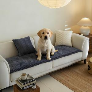 WRWWRW Couch Covers for 3 Cushion Couch Sofa Pet Friendly,Non-Slip Sofa Cover Washable