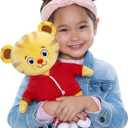 Daniel Tiger's Neighborhood Daniel Tiger Talking Friend Plush, Soft & Cuddly Stuffed Toy, Features Phrases & Songs!