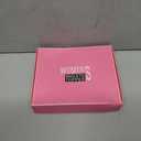 PANEWAY 16Inch Wavy Curly Brown Blonde Hair Topper with Dark Root - Clip In Hair Topper for Women