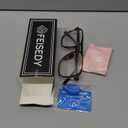 FEISEDY Blue Light Blocking Glasses Fake Nerd Clear Square Computer Lightweight Pilot Glasses Frame Oversized B2866