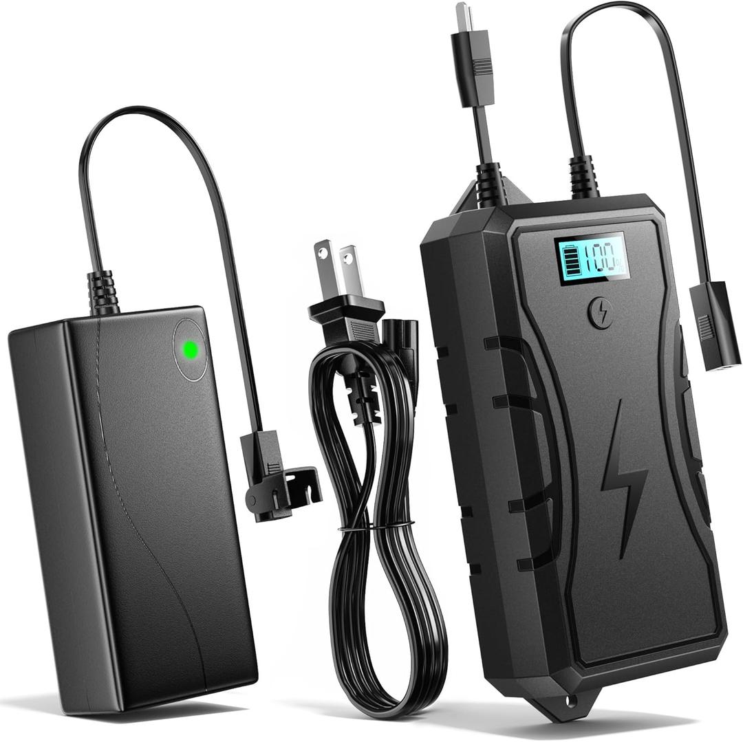 Battery Pack for Reclining Furniture with Charger, 2500mAh Universal Recliner Battery Pack Rechargeable with LED Display for Electric Recliner, Sofa, Couch, Lift Chair, 2-Pin Motion Furniture