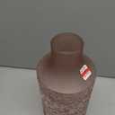 Bambeco Pink Glass Vase 6x13