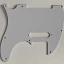 For Fender Tele 1962 Stratocaster Pickup Style Guitar pickguard (3 Ply White)