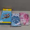 SLOOSH 2 Packs Hammock Pool Floats Adults, 4-in-1 Multi-Purpose Inflatable Pool Floats PVC Water Hammock Lounge Floaties