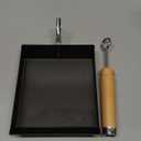 HIBINO Tamagoyaki Carbon Steel Pan | Made in Japan | Nonstick, Even-Heating, 30% Lighter Design | Japanese Egg Pan with Detachable Wooden Handle | for Bento, Breakfast & Everyday Cooking