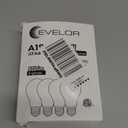 Evelor A19 LED Light Bulbs,60 Watt Equivalent Daylight 5000K with E26 Base,Efficient 9W,800 Lumens Non-Dimmable LED Bulbs,15000 Hours, Ideal for Bedroom Living Room, 4-Packs