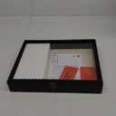 Alsonerbay Shadow Box Frame 11 x 14, Wood Shadow Box Display Case with Linen Back and Twist Shape Door, Pet Memorial Shadow Box for Memorabilia Picture Medals Bouquet (Black, 11x14)