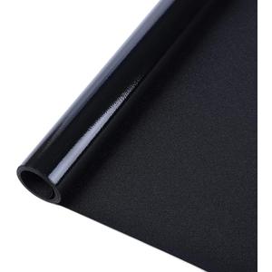 rabbitgoo Blackout Window Film Room Darkening Light Blocking 29.5" x 393.7" | Removable Static Cling without Glue, Tint & Privacy Film for Window Inside, Day & Night Sleep for Home Garage Bedroom House