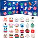 Squishmallows Original 24-Day Micromallows Holiday Plush Advent Calendar
