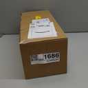 2 Pieces Acrylic Flower Vase Rectangular - Clear Floral Centerpiece for Dining Table Each 14 Inches, Connect to Form 28 Inches Long Rectangle Acrylic Vase for Home Wedding Dining Table Decor