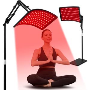 Viconor Red Light Therapy for Face and Body, Red Infrared Light Therapy Lamp with Stand Led 660nm & 850nm Infrared Light Device for Body