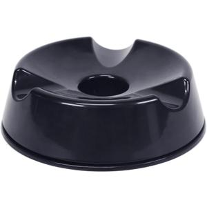 Bowling Ball Spinner - Smooth Rotating Bowling Ball Cup Stand with Non-Slip Base, Scratch-Free & Silent Spin Bowling Ball Holder, Ideal Bowling Accessories for Men & Women (Black)