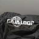 Extra Thick GAIALOOP 4 INCH Memory Foam Camping Mattress, Roll Up Floor Sleeping Mat Camp Cot Mattress Pad Travel Camping Couch Bed for Guest Adults Side Sleepers (Avocado Green)