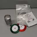 Roshtia 15 Sets Christmas Shot Glasses Bulk Christmas Favors for Guests Stainless Steel Shot Glasses 1.5 oz Cups with Xmas Tag Cards Cellophane Treat Bags for Stocking Stuffer Gift Supplies