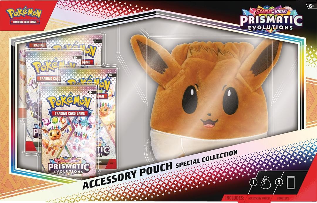 Pokemon TCG: Scarlet & Violet—Prismatic Evolutions Accessory Pouch Special Collection