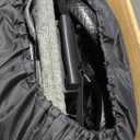 newyoo GlideTow TR18M Travel Stroller, Compact & Lightweight Baby Stroller with Reclining Lay Flat Seat, Luggage Handle & Cup Holder, One-Hand Quick Fold, Gray