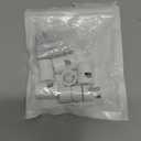 6 Pack Aluminum Swag Hooks for Ceiling Hanging, Swag Hook Super Load, White Ceiling Hooks for Hanging Lights, Ceiling Hook, Modern Ceiling Hooks for Pendant Light- Easy to Use (0.25'' Hole)