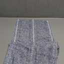 Artoid Mode Blue Rustic Cotton Linen Table Runner, Seasonal Embroidered Hollow Kitchen Dining Table Decoration for Home Party Decor 13x72 Inch