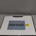 Ethhqu 3 Pack Elegant Large Gift Bags with Handles, 12.6x10x4 Inch - Set Includes Tissue Paper & Cards for Birthday, Baby Shower, Wedding, Anniversary, Mothers Day & Holiday Gifts (3Pcs White with Black Rim)