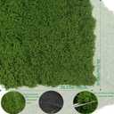 Fake Moss for Crafts 39" x 39" Faux Moss Mat for Plants Indoor Dark Green Artificial Moss Rug for Decorating Planters Crafts DIY Table Centerpieces Fairy Garden Floral Wedding 100 x 100cm
