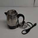 Farberware Electric Coffee Percolator, FCP240, Stainless Steel Basket, Automatic Keep Warm, No-Drip Spout, 4 Cup