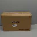 Wall Mount Mailbox, Large Capacity Mailbox for House, Galvanized Steel Rust-Proof Metal Post Box Drop Mailboxes for Outside, 15.74"9.84"4.33", Black Modern Sleek Style