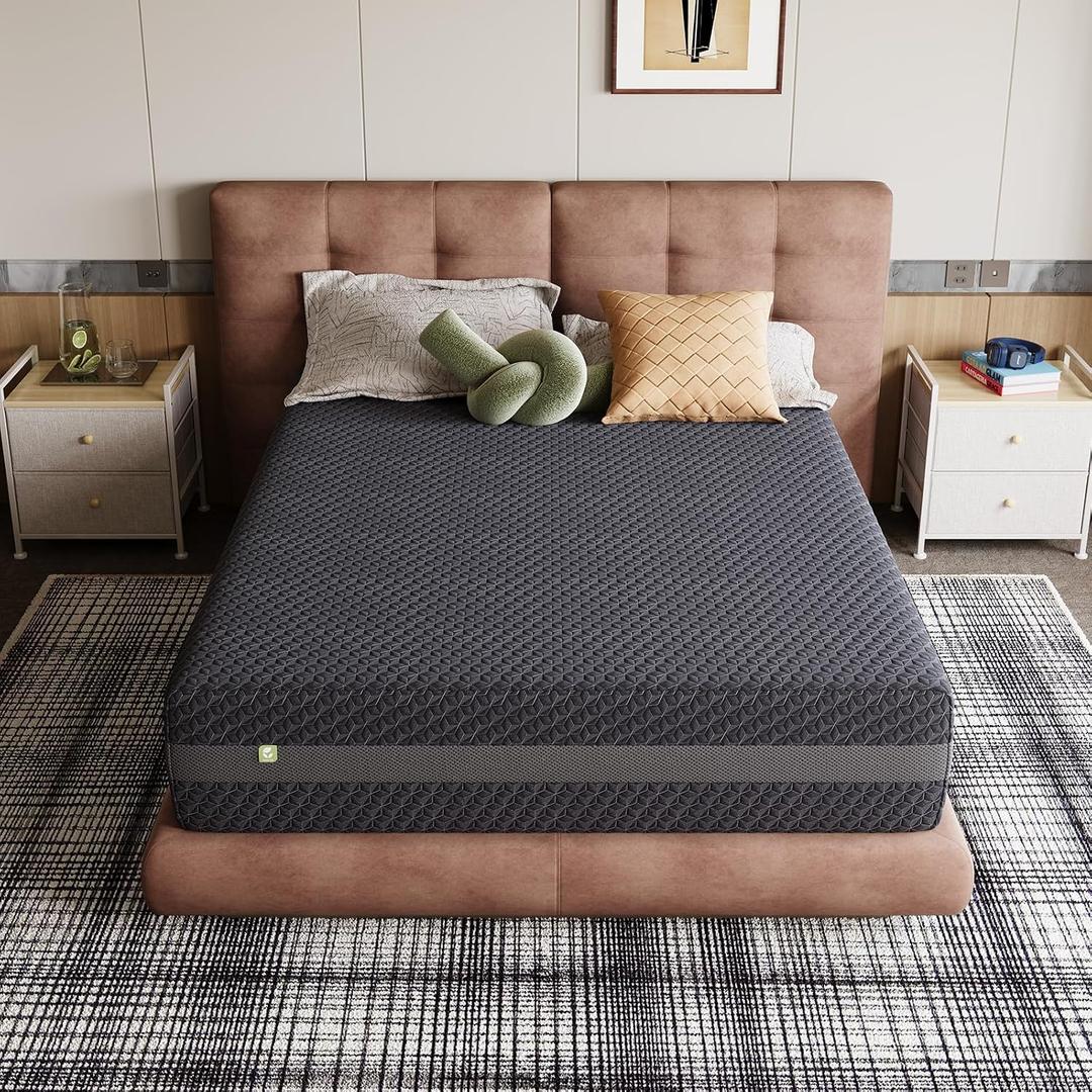 Novilla Queen Mattress 6 Inch, Mattress Queen Size Gel Memory Foam in a Box
