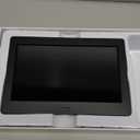 Digital Picture Frame with Remote Control Slide Show Photo Frame Support 1080P Video Adjustable Brightness 16:9 Widescreen (Black)