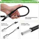 10L0L Golf Cart Brake Cable Stainless Steel Core for EZGO TXT 1994 & up or EZGO TXT Marathon Medalist, Golf Cart Driver & Passenger Side Brake Cable 70716-G03 70273-G03 70969-G03