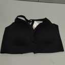 OEAK Womens Wireless Bras Comfortable Push Up Bra No Underwire Bra Full Support Lift Bralette Everyday Seamless Tshirt Bras (Large, Black)