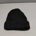 FURTALK Winter Hats for Women Fleece Lined Beanie Knit Chunky Womens Snow Cap (Black, S)
