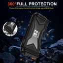 Protective Case for Nintendo Switch 2, Full Protection Switch 2 Cover, [Military-Grade Protection],TPU Shock-Absorption and Anti-Scratch withBult-in Screen Protector& 2 X Thumb Grip