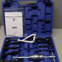 Orion Motor Tech Blind Hole Collet Bearing Race and Seal Puller Extractor Kit, Slide Hammer Pilot Insert Inner Bearing Removal Tool Set, 16 Pieces (blue)