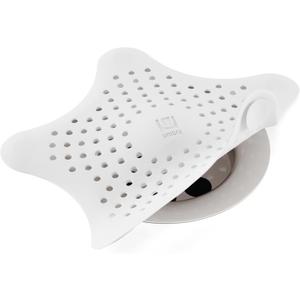 Umbra Starfish Drain Cover/Hair Catcher, White