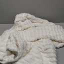 Madison Park Arctic Fur Down Alternative Comforter Mini Set, Full/Queen, Ivory