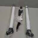 AceMining Upgraded Door Security Bar & Sliding Patio Bar, Heavy Duty Stoppers Adjustable Jammer for Home, Apartment, Travel (2 Pack,White)