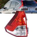 WFLNHB Left Side Tail Light Replacement for Honda CRV 4-Door 2012 2013 2014 Rear Tail Light Brake Lamp Assembly Driver Side 33550T0AA01 HO2800183