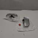 Blind Spot Mirror for Car, HD Glass Convex Wide Angle Blindspot Rear View Mirrors, Adjustable Clip On Car Side Mirror for Trucks SUVs Jeep RVs, Fits Max 0.16in/0.4cm Framed Mirrors (Sliver 2 Pack)