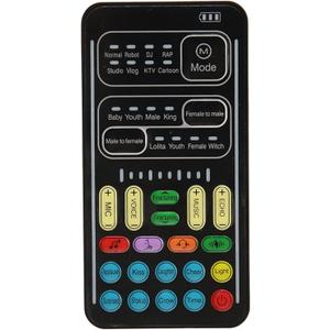 Voice Changer Sound Card with Multiple Sound Effects for Live Streaming, Gaming, and Karaoke, Mixer Board for, for, PC