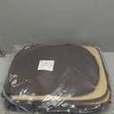 Car Seat Covers Front Pair,Breathable and Waterproof Leather Automotive Front Seat Covers,Universal Anti-Slip Seat Covers for Cars SUV Truck Sedan(Style1,2 PCS Front Seat,Brown)