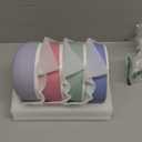 Elk and Friends Kids Porcelain Bowls with Silicone Sleeves | Suitable for Babies/Toddlers | Microwave & Dishwasher Safe | Non Slip Dinnerware | Snack Dishes | 4 Pack (Blush/Sage/Misty Blue/Lilac)