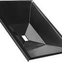 GARNETIN Grill Catch Pan and Drip Tray Set for Q Series - Compatible with Weber Q100, Q1000, Q120, Q140, and Q1200 Gas Grills. Includes 10-Pack of Aluminum Liner Replacements (25x13) Inch