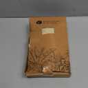 Tititex Solid Beige Cloth Fabric Shower Curtain Liner with 1 Magnets - Texture Soft Hotel Quality Waterproof Shower Liner, Light-Weight & Machine Washable 60x72 inch